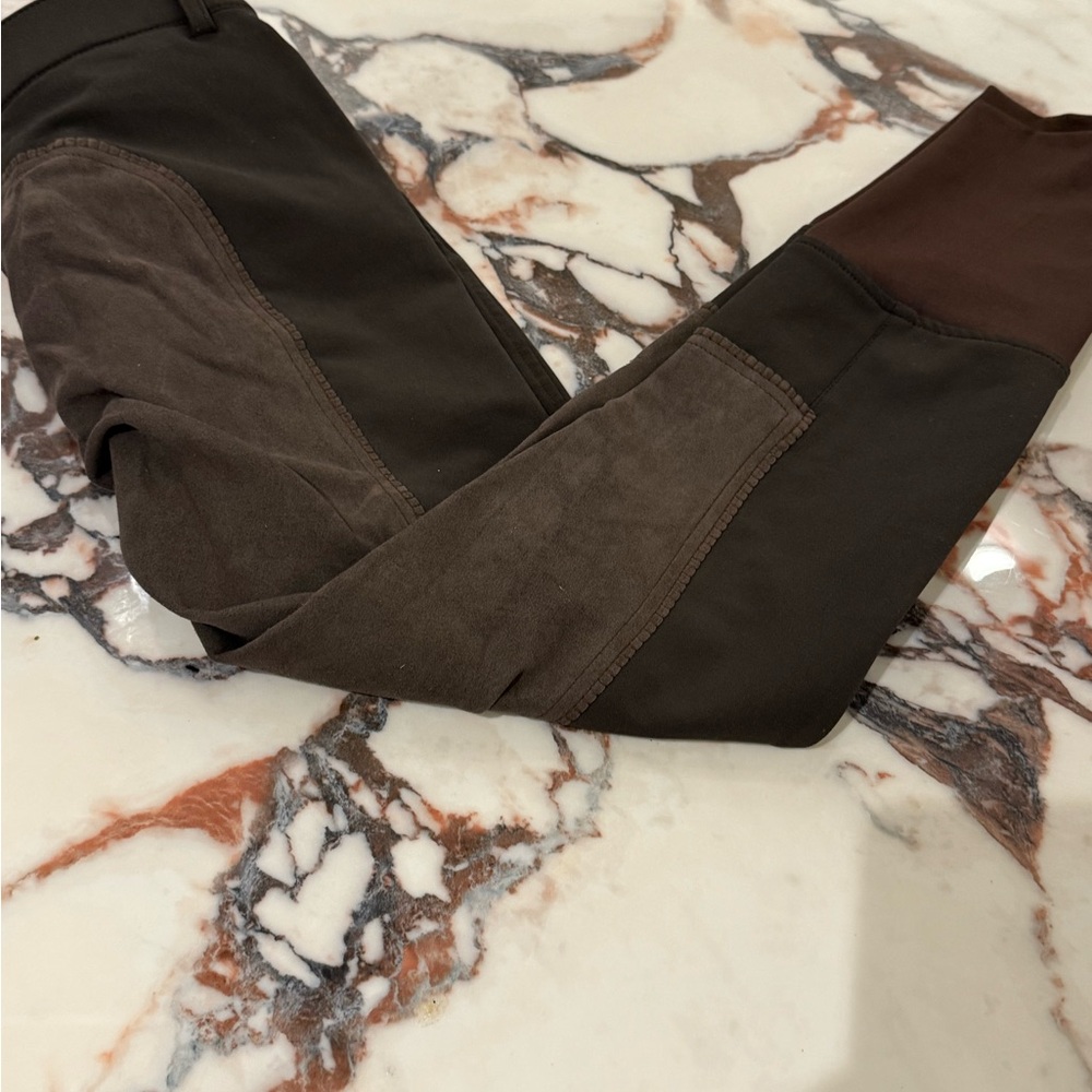 Women's Brown Riding Pants - Picture 1 of 4